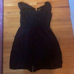 Black summer dress